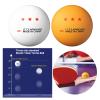 KANGQL Table Tennis Balls, 10 Pcs Table Tennis Balls Replacement Pingpong Balls 3-Star Standard Table Tennis Ball for Indoor/Outdoor Pingpong Table view 2