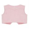 Nikiikoo Kids Boys Western Cowboy Vest Suede Tassel Jacket Outerwear Top Halloween Party Fancy Outfits Pink A 4 Years view 2