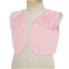 Nikiikoo Kids Boys Western Cowboy Vest Suede Tassel Jacket Outerwear Top Halloween Party Fancy Outfits Pink A 4 Years view 4