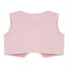 Moggemol Kids Cowboys Cowgirls Wild West Cosplay Fancy Dress-up Waistcoat Suede Tassel Vest Outwear Jacket Pink A 16 Years view 2