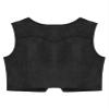 Nikiikoo Kids Boys Western Cowboy Vest Suede Tassel Jacket Outerwear Top Halloween Party Fancy Outfits Black A 8 Years view 2