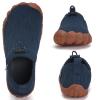 WateLves Kids Barefoot Water Shoes Boys Girls Breathable Wide Toe Slip On Beach Walking Shoes Toddler Swim Shoes Little Big Kid Minimalist Sneakers(Blue,24) view 4