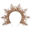 COSUCOS Fantasy Halo Crown Hedpiece, Zip Tie Goddess White Feather Crown view 1