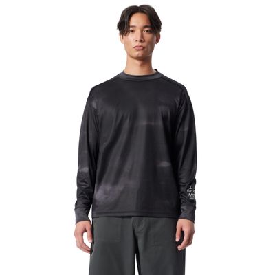 Cross Eyed Moose Men's Performance Quick Dry Long Sleeve Oversized Tee Shirt Standard
