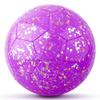 Alltheone Girls Soccer Balls Size 2, Sparkle Soccer Ball for Toddlers Kids Girls Outdoors Indoors Recreation Playing Birthday Easter Soccer Gifts view 1
