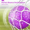 Alltheone Girls Soccer Balls Size 2, Sparkle Soccer Ball for Toddlers Kids Girls Outdoors Indoors Recreation Playing Birthday Easter Soccer Gifts view 4