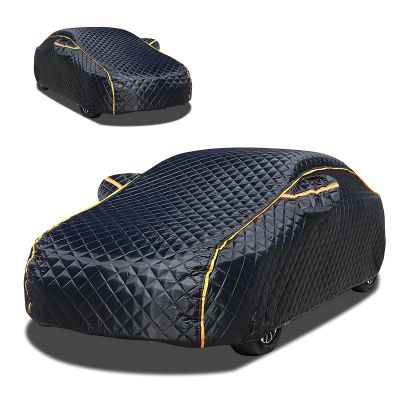Car Cover Waterproof All Weather Compatible with Chrysler 300 (2004-2024), Car Cover, 5 Layers Thickened, Car Covers for Automobiles, Car Covers, SUV Car Cover Customization(Black)