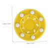 Gogogmee 2pcs Roller Hockey Puck for Men and Women Material for Indoor and Outdoor Practice for Roller Hockey Training and Games Lightweight and Low-Friction Design view 2