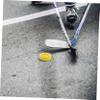 Gogogmee 2pcs Roller Hockey Puck for Men and Women Material for Indoor and Outdoor Practice for Roller Hockey Training and Games Lightweight and Low-Friction Design view 4