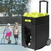 CAJUCA Portable Tennis Ball Machine, Automatic Tennis Ball Launcher, Adjustable Launch Angle, Speed, Rotation Frequency, Large Capacity 50 view 1