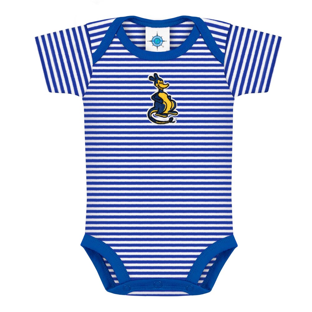 Creative Knitwear College Baby NCAA Infant Striped Bodysuit