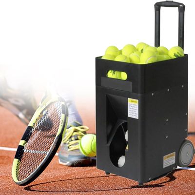 CAJUCA Portable Tennis Ball Machine, Automatic Throwing Machine, Trainer/Thrower/Equipment for Daily Training, Adjustable Throwing Angle