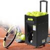 CAJUCA Portable Tennis Ball Machine, Automatic Throwing Machine, Trainer/Thrower/Equipment for Daily Training, Adjustable Throwing Angle view 1