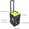 CAJUCA Portable Tennis Ball Machine, Automatic Throwing Machine, Trainer/Thrower/Equipment for Daily Training, Adjustable Throwing Angle view 4