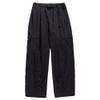 QOAAIE Men's Waterproof Hiking Pants Lightweight Outdoor Straight Leg Rain Pants Loose Fit Quick Drying Lounge Pants (Black,XX-Large) view 1