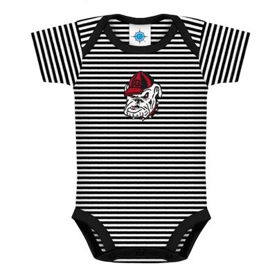 Creative Knitwear College Baby NCAA Infant Striped Bodysuit