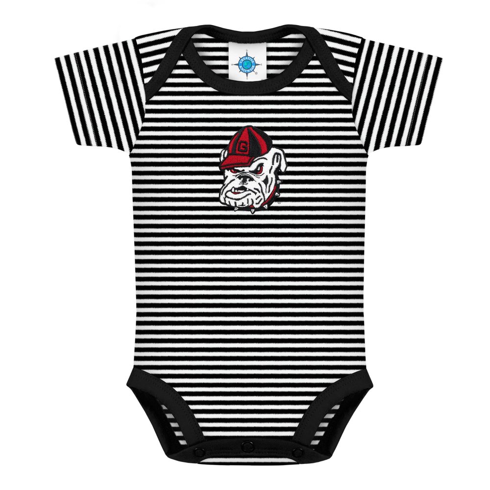 Creative Knitwear College Baby NCAA Infant Striped Bodysuit