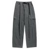 QOAAIE Men's Waterproof Hiking Pants Lightweight Outdoor Straight Leg Rain Pants Loose Fit Quick Drying Lounge Pants (Grey,Medium) view 1