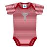 Creative Knitwear College Baby NCAA Infant Striped Bodysuit view 1
