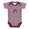 Creative Knitwear College Baby NCAA Infant Striped Bodysuit view 1
