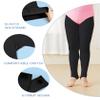 Avrigirl Black Kids Stirrup Tights for Girls Dance, Ultra Soft Ballet Legging Pantyhose for Gymnastics, Cheerleading, Skating, Under Dress, 60D view 4