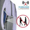 G4Free Sling Bag RFID Blocking Sling Backpack Crossbody Chest Bag Daypack for Hiking Travel (Taro Purple) view 2