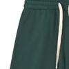 QOAAIE Men's Casual Cotton Shorts Drawstring Elastic Waist Jogger Shorts Athletic Workout Lounge Shorts with Pockets (Dark Green,X-Large) view 2