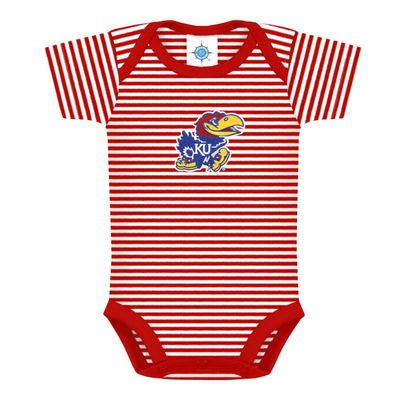 Creative Knitwear College Baby NCAA Infant Striped Bodysuit