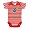 Creative Knitwear College Baby NCAA Infant Striped Bodysuit view 1
