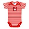 Creative Knitwear College Baby NCAA Infant Striped Bodysuit view 1