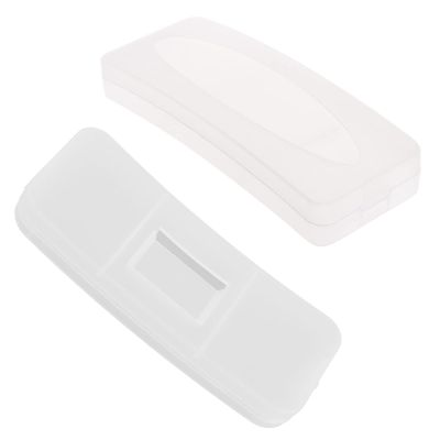 QIXIAMO 1pc plastics Transparent Matte Polarized Clip Sunglasses Glasses for se Eyewear Protector Hard Box Accessories