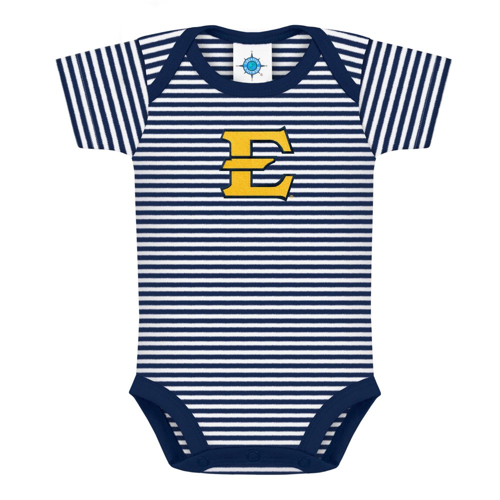 Creative Knitwear College Baby NCAA Infant Striped Bodysuit