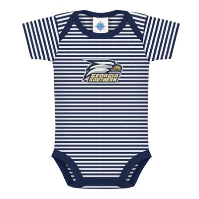 Creative Knitwear College Baby NCAA Infant Striped Bodysuit