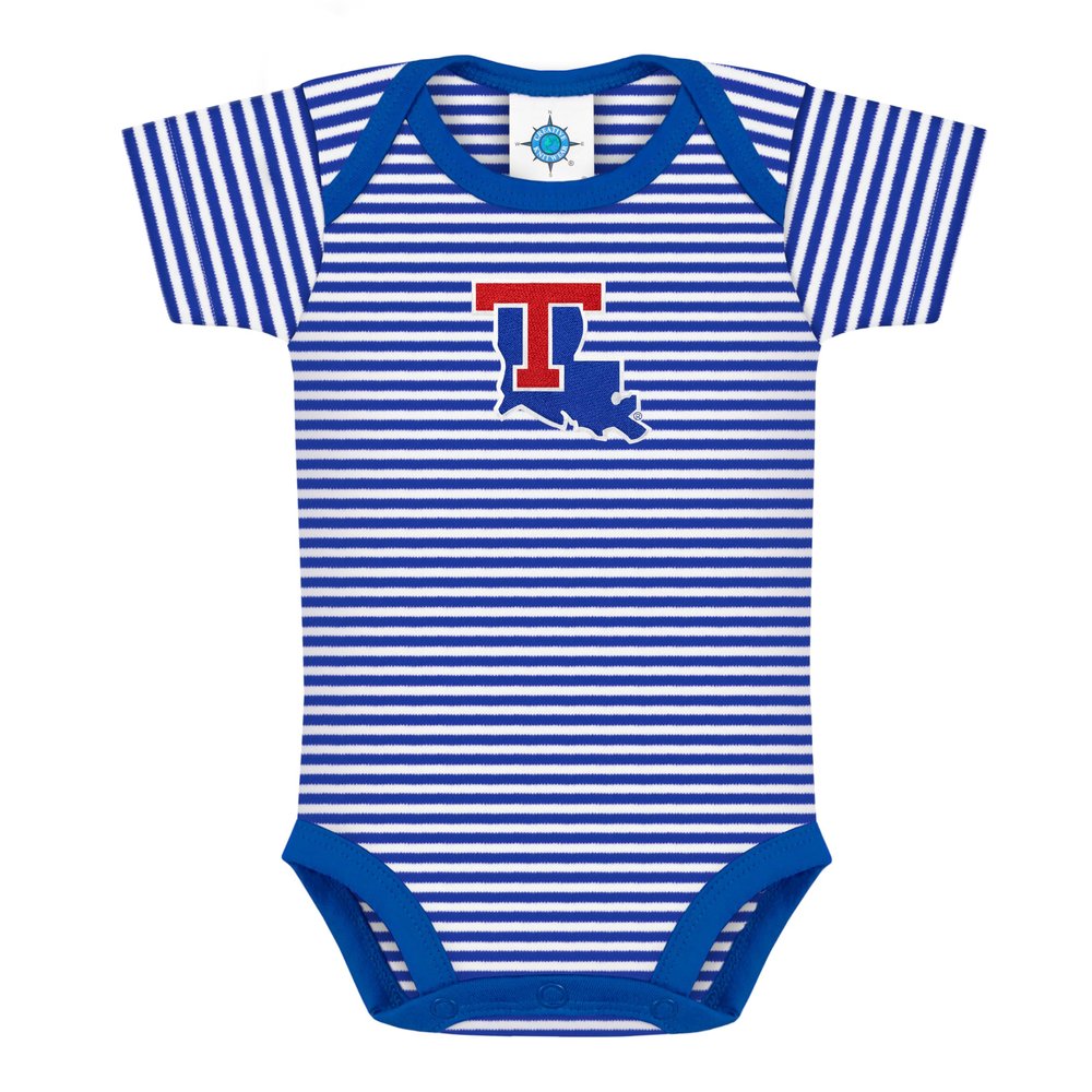 Creative Knitwear College Baby NCAA Infant Striped Bodysuit