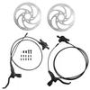 BENGAL Ares 3E E-Bike Hydraulic Disc Brake Dual Piston Caliper w/Sensor Control,BL3090, black view 2
