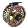 7/8 Fish Skin Pattern Fly Fishing Reel, Fishing Reel Spool Aluminum Alloy Left Right Hand Practice Fly Reel for Freshwater Saltwater view 1
