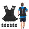 Henkelion Adjustable Weighted Vest for Men Women Weights Included, 11-20lbs Body Weight Vests Adjustable for Running, Training Workout, Jogging, Walking view 1