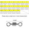 SageSave 100 Pcs Metal Fishing Swivels Copper Barrel Swivels Connector for Fresh and Saltwater Catfish Rigs (9#) view 2