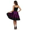 Fancy Multi-Color 3-Tiered Short Belly Dance Skirt 41 Colors - One Size High-Volume Mini Skirt for Tribal, Rave & Parties view 2