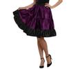 Fancy Multi-Color 3-Tiered Short Belly Dance Skirt 41 Colors - One Size High-Volume Mini Skirt for Tribal, Rave & Parties view 3