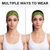 Dwrepo Soybean Field Sweatbands Breathable Non Slip Sweat Bnads Moisture Wicking Hairband Workout Running Sports Headband for Men Women view 3