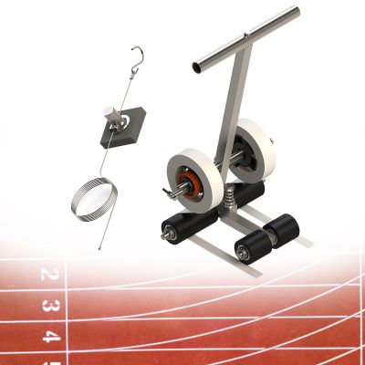 Athletic Field Striping Line Marking Machine, Basketball Court Marking Kit, Hand Push Floor Marking Tool, Tape Marking Machine Hand-Push Tape Sticking Machine for Driveway