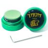 Banly TAOM Round Shaped Pool Cue Chalk, Portable Billiard Chalk with Magnetic Mini Pool Chalk Holder, Pool Stick Chalk Case Container Box for Billiard Cue Tip Tool Pool Table Snooker Accessories view 1
