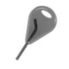 Milltrip 5cm Surf Board Fin Key Fin Replacement Accessory with 6pcs Grub Screws Surfboard Accessory view 4
