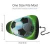 Cool Soccer Ball Waterproof Bike Seat Cover Rainproof and Dust Resistant Bike Seat Saddle Cover Bicycle Seat Cushion Protector with Drawstring view 2