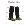 LYHXYLFT Leg Gaiters,Anti-snake Bite Gaiters,Gaiters for Women Men,Outdoor Ankle Leg Gaiters,for Hiking Trekking Climbing Hunting and Skiing(Small) view 2