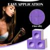 Junkin Pool Chalk Cubes Billiard Cue Pool Stick Chalk Table Accessories for Clubs Bars Home(Purple,48 Pcs) view 4