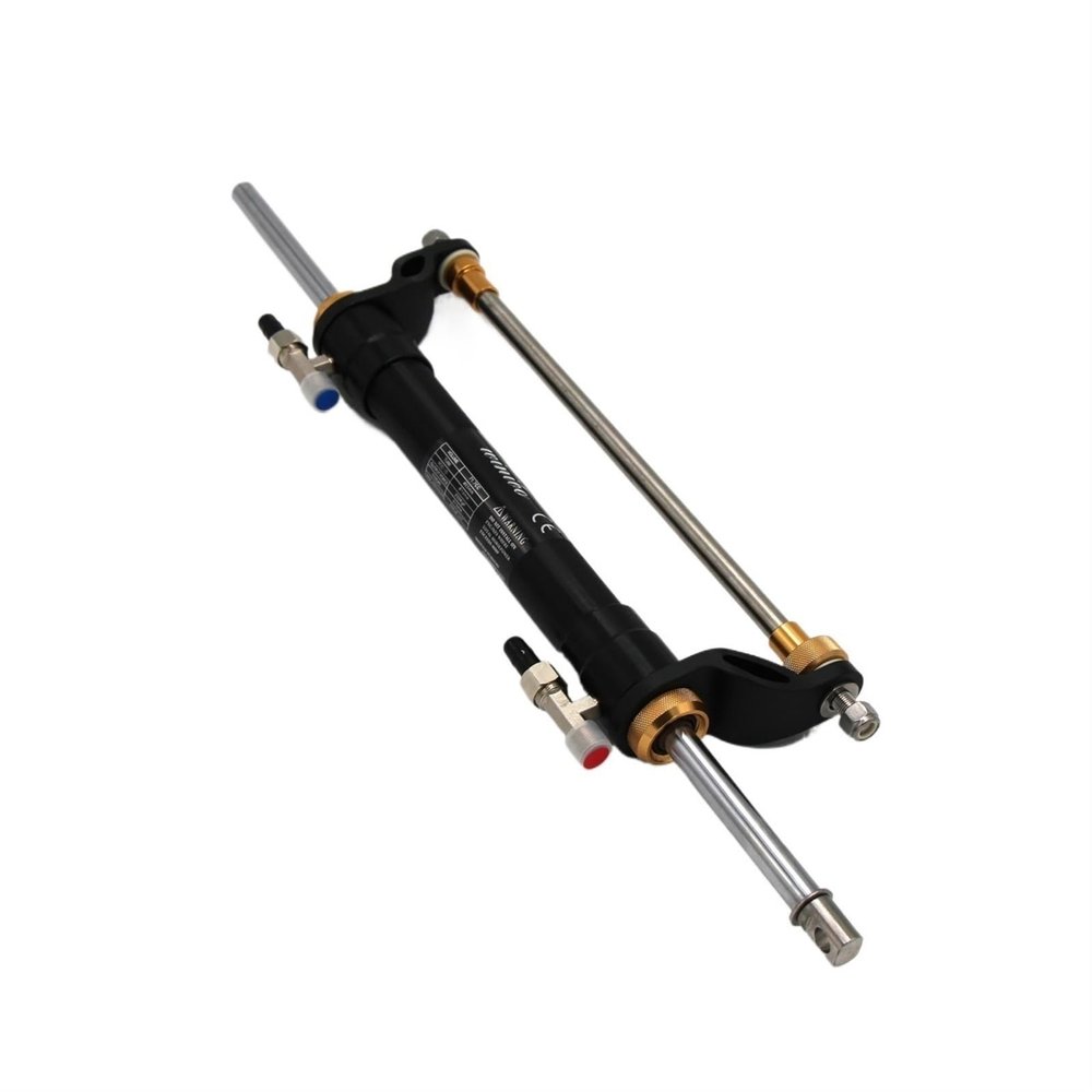 DSUIUWER Winibo Marine Hydraulic Steering System Compatible with Up to 90HP Boat Outboard Engine Only Cylinder