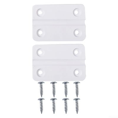 2pcs Replacement Hinges with 8pcs Stainless Screws Parts Kit for Igloo Coolers