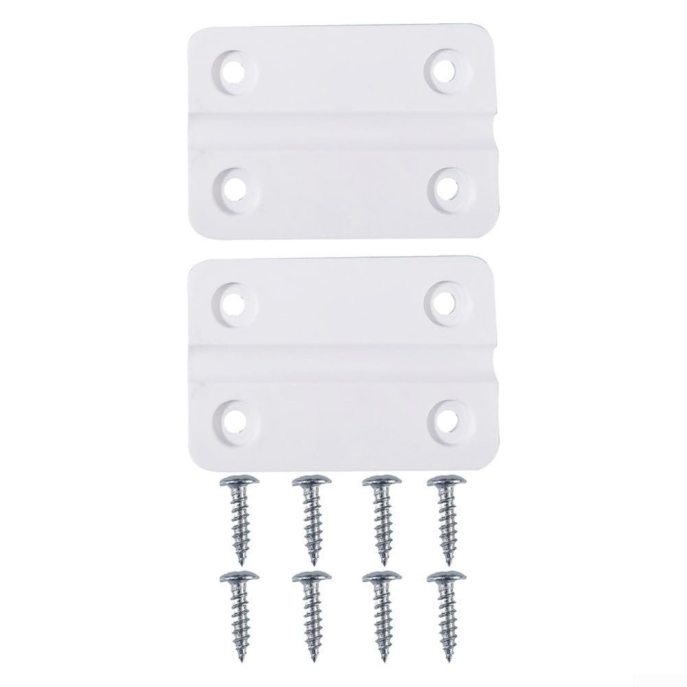 2pcs Replacement Hinges with 8pcs Stainless Screws Parts Kit for Igloo Coolers
